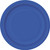 Unique Solid Round Dessert Paper Plates, 7", Royal Blue