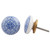 Indian Shelf 4 Pack Dresser Knobs Vintage|Wheel Flat Cabinet Knobs & Pulls|Door Pulls Decorative Blue|Fancy Door Knobs Ceramic|Knobs for Cabinets & Drawers|Flower Knobs for Dresser Drawers