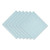 DII Solid Napkin Set Collection, 20x20, Robin's Egg Blue, 6 Piece