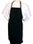 CHEFSKIN Lite Black Chef Apron w/Fully Adjustable Neck Straps Size 4X