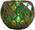 ChezMax Mosaic Glass Tea Light Holder,Handmade Romantic Glass Tealight Candle Holder for Aromatherapy Party Decor Candle Holder(NO Candles)