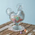 CTW Home Collection Glass Rooster Candy Dish, 9-inch Height