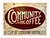 TIN Sign Community Coffee Kitchen New Orleans Wall Decor Metal Sign Cafe Bar Home Wall Art Decoration Poster Retro 8x12 Inches