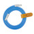 xiwai 120W Power Type C USB-C to USB-C Liquid Silicone Ultra Soft USB2.0 Data Blue Cable Fast Charge for Laptop Tablet Phone 2M