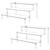 Panxile Acrylic Riser, 2 Pack Acrylic Display Clear Display Risers Stand Shelf 3 Tier Display Figures Organizer Cupcake Cosmetic Perfume Stand Dessert Tabletop