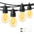 STARWISH 32FT String Lights for Outside LED Edison Vintage Shatterproof Bulbs IP65 Waterproof Outdoor String Lights, Heavy-Duty Commercial Grade String Lights for Patio, Cafe, Bistro, Backyard