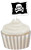 12-Count Cupcake Pick Decorations and Baking Cup Wrappers, Pirate Party