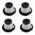 4 Hepa and Filter Case replacement Filter compatible with Moosoo K17 Cordless Vacuum 17kpa,23kpa