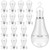 Mudder 45 Pcs Rechargeable Emergency LED Light Bulb with E26/E27 Socket Adapter Battery Operated Light Bulb Battery Backup Emergency Light for Power Outage Outdoor Camping Activity Power (12W 8000K)
