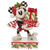 Enesco Jim Shore Disney Traditions Mickey Mouse Holding Stacked Presents Figurine, 4.5 Inch, Multicolor