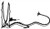 Smaug LOTR Black Decal Vinyl Sticker|Cars Trucks Vans Walls Laptop| Black |5.5 x 3.5 in|LLI522