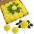 JOYLEX Artificial Flowers Realistic Roses, 50pcs Real Looking Fake Roses with Stem for DIY Wedding Bouquets Centerpieces Bridal Shower Party Home Romantic Decorations (Yellow)