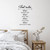 Vinyl Wall Quotes Stickers Tool Rules Funny Wall Decals Stickers Home Decor Happy Mother's Day Wall Sticker for Nursery Kitchen Sofa Cups 28in