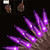 JUSTPRO 19.6ft Brown Wire Orange String Lights, 100 Count Incandescent Halloween Lights, (Purple, 100)