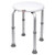 Carex Compact Shower Stool - Adjustable Height Bath Stool And Shower Seat - Aluminum Bath Seat That Supports 250lbs