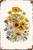 Xiddxu Garden Flowers Tin Sign Vintage Daisy Flowers Metal Tin Sign for Farm Home Garden Coffee Wall Decoration 5.5x8inch