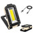 Rechargable Magnetic Work light | led work lights for mechanics | flashligths | led work light home use | Mens gifts tools | 240 lumens led worklight with 180 degrees hook/Base/handler