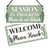 Putuo Decor Session in Progress Sign, Welcome Door Sign, Home Office, Hotel Hanger Plaque, 10x5 Inches PVC Reversible