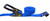 Multiprens 6822-27-BLUE Blue Ratchet Strap (Ergonomic 2" X27' with #210 Flat Hook - 27Ft)