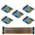 DAOKI 5Pcs TF Micro SD Card Module Memory Shield Module Micro SD Storage Expansion Board Mini Micro SD TF Card with Pins for Arduino ARM AVR with Dupont Wire