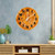for Pizza Lover Delicious Food Pizza Decor for Foodie Wall Clock for Bathroom Silent Non Ticking Wall Clock Decorative Battery Operated Rustic Clock Home Office Bedroom Kitchen Art
