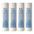 Tier1 1 Micron 10 Inch x 2.5 Inch | 4-Pack Spun Wound Polypropylene Whole House Sediment Water Filter Replacement Cartridge | Compatible with Pentek P1, PX01-9-78, SDC-25-1001, Home Water Filter