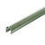 Prime-Line MP1579 Track Repair Cap, Stainless Steel, 3/16 in. x 96-Inch. x 1/4 in, Pack of 5, 5 Piece