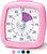 Secura 60-Minute Visual Timer, Silent Study Timer for Kids and Adults, Time Clocks, Time Management Countdown Timer for Teaching Pink