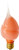 Darice 2 Piece, Silicone Swirl Bulbs, Burnt Orange