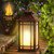 11" Solar Lantern Outdoor Garden Hanging Lanterns Waterproof LED Vintage Flickering Flame Lanterns for Patio, Table, Party.