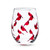 Abbott Collection 27 SG Cardinal Stemless Goblet, Red