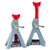 Pro-LifT T-9635 Grey High Lift Jack Stand - 3.5 Ton Capacity