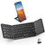 Artciety Foldable Bluetooth Keyboard, Folding Portable Wireless Keyboard with Touchpad Numeric Keypad, Travel Pocket Keyboard for MacOS Android Windows iOS (Bluetooth 5.1x2+2.4G)