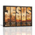 Jesus God Wall Art Jesus and Lamb Cross Pictures Wall Decor Christ Religious Canvas Painting Print Christian Faith Inspirational Quotes Artworks Home Decoration Framed for Living Room Bedroom 16"x12"