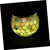 Housoutil 1pc Mosaic Light Out Door Decor Outdoor Table Lantern LED Outdoor Light Mosaic Solar Garden Lights Solar Glass Light Solar Lights Outdoor Solar Lamp Outdoor Lamp Yard Lamp Glass