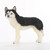 Conversation Concepts Husky, Black and White with Blue Eyes Figurine