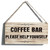 Funny Coffee Bar Signs Gift Farmhouse Coffee Bar Please Help Yourself Wooden Hanging Sign Rustic Wall Art Home Kitchen Decoration 12 x 6 Inches Funny Coffee Bar Signs Gift Farmhouse Coffee Bar Please Help Yourself Wooden Hanging Sign Rustic Wall Art Home Kitchen Decoration 12 x 6 Inches
