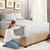 Empyrean Extra Deep Fitted Sheets Twin Size - 24" Extra Deep Fitted Sheets with Bonus 1 Pillowcase - 2 Piece Extra Deep Fitted Bed Sheet - Extra Deep Twin Fitted Bed Sheets - Silver Light Gray
