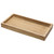 Emibele Jewelry Organizer Resin Tray, Bathroom Kitchen Dresser Vanity Tray Jewelry Dish Ring Cosmetic Organizer for Candle Perfume Soap Shampoo Small Plant Home Decor, Mini Size - Wood Grain
