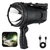NiaoChao Rechargeable Spotlight, 160000 Lumens Super Bright LED Spot Lights Outdoor Handheld with 6 Modes, IPX6 Waterproof Standable Spotlight Flashlight for Boating Hunting