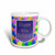 3dRose Balloons With Purple Banner Happy 60Th Birthday Two Tone Mug, 11 oz, Red
