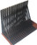 20 Pack L14" x H 10" Black Heavy Duty Shelf Brackets with Screws Metal Shelf Brackets Shelf Support Angle Brackets for Shelves L Brackets Heavy Duty Floating Shelf Brackets
