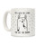 LookHUMAN Mess With The Llama You Get The Drama White 11 Ounce Ceramic Coffee Mug