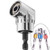 Right Angle Drill, 105 Degree Right Angle Driver Extension Power Screwdriver Drill Attachment 1/4inch Hex Shank Bit Socket Screwdriver Holder Adapter+(Gift)3Pcs Universal Socket Adapter Impact Set