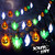 TOY Life Halloween Decorations Indoor - Halloween Lights Outdoor Indoor - Halloween String Lights - 30 LED 17ft USB & Battery Operated Halloween Pumpkin Lights - Bat Ghost Light - Halloween led lights TOY Life Halloween Decorations Indoor - Halloween Lights Outdoor Indoor - Halloween String Lights - 30 LED 17ft USB & Battery Operated Halloween Pumpkin Lights - Bat Ghost Light - Halloween led lights