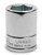 Urrea 5527HM 3/4-Inch Drive 6-Point 27mm Chrome Socket