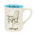 Enesco Our Name is Mud Rather Be Unplugged Coffee Mug, 16 Ounce, White and Blue