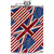 Flag Flask for Liquor and Funnel, 8 Oz Leak Proof Stainless Steel Pocket Hip Flask