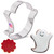 Ghost Cookie Cutter, 3" Made in USA by Ann Clark