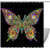Shower Curtain, Butterfly Black Bathroom Curtain, Bathroom Shower Curtain with Hooks, Kids Bathroom Decor 72 Inch